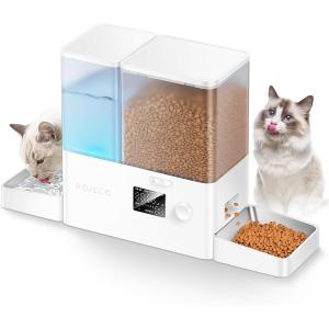 自動給餌器 猫 給水器一体化 餌やり機5L大容量...の商品画像