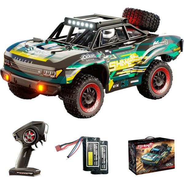 高速 大人向け 40km/h ラジコンカー オフロード ドリフト 30cm RCカー 4WD バッテ...