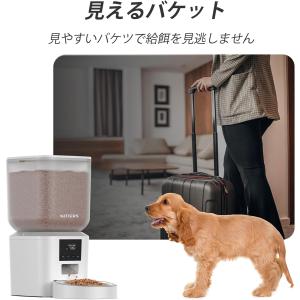 自動給餌器 猫 犬用 8L自動えさやり器 猫 ...の詳細画像5