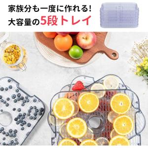 フードドライヤー タイマー付き レシピ本付 デ...の詳細画像4