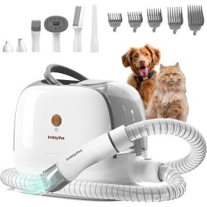 LIFE GARAGE7in1 ペットトリマーセット 犬用掃除機 ペットグルーミング
