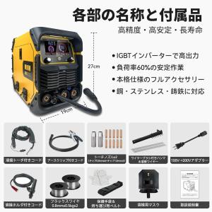 溶接機 1台4役 半自動溶接機 最大出力160...の詳細画像5