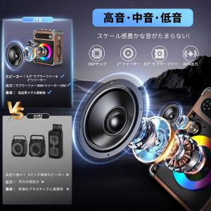 スピーカーセット 拡声器 ワイヤレスマイク2本...の詳細画像1