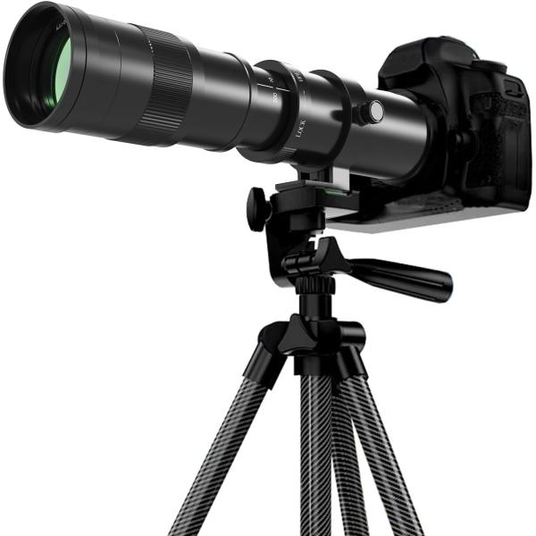望遠レンズ 420-800mm F8.3-16 キヤノンEF/EF-S用 マニュアルズームレンズ E...