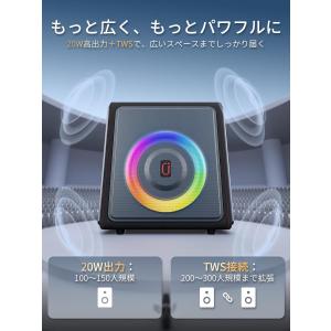 スピーカーセット ワイヤレスマイク2本付属 B...の詳細画像3