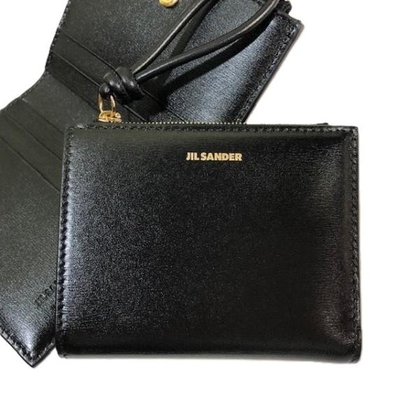 JIL SANDER ジルサンダー ロゴ 二つ折り 財布　J07UI0016P4841001