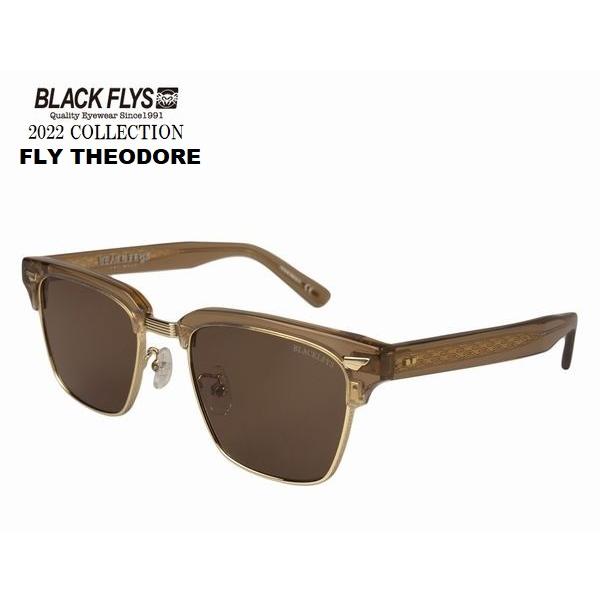 ブラックフライ（BLACKFLYS）サングラス【FLY THEODORE】 BF-15027-09