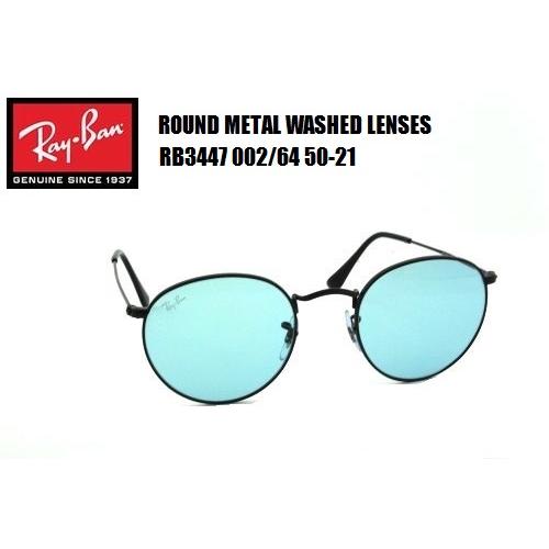 ★RayBan(レイバン) ROUND METAL WASHED LENSES RB3447 002...