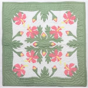 ハワイアンキルトのタペストリー 楽天市場】ハワイアンキルトタペストリー ハワイアンキルト