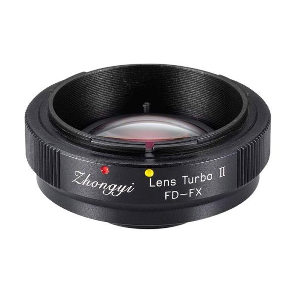 Lens Turbo ? FD-FX フォーカルレデューサーアダプター (キヤノンFDマウントレンズ...
