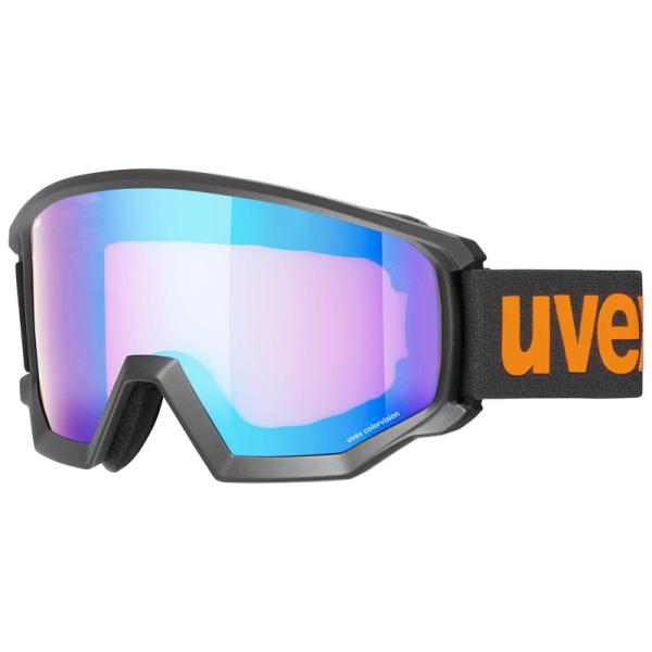 uvex(ウベックス) スキースノーボードゴーグル ユニセックス ハイコントラストミラー シングルレ...