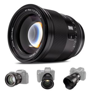 Viltrox 75mm F1.2 Pro 大口径 オートフォーカス レンズ APS-C Xマウントミラーレスカメラ X-A7 X-E2S｜moanashop