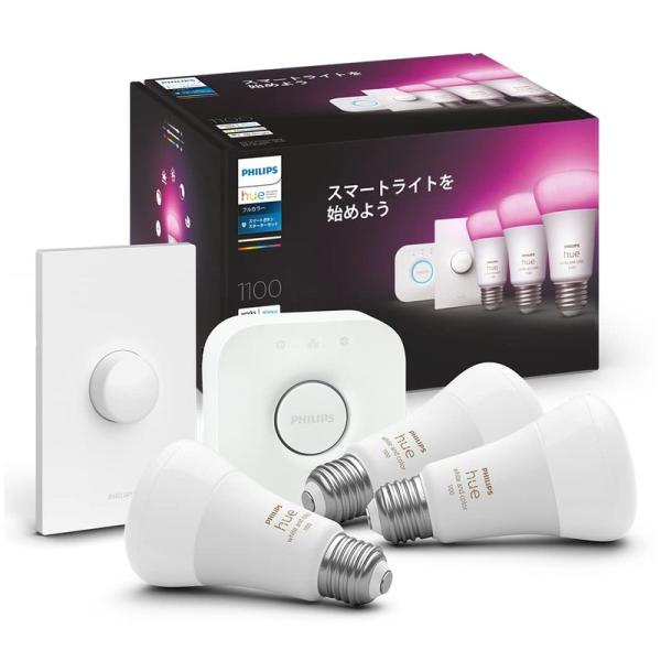 Philips Hue(フィリップスヒュー) スマートLED電球 E2660W後継品75W形相当 A...