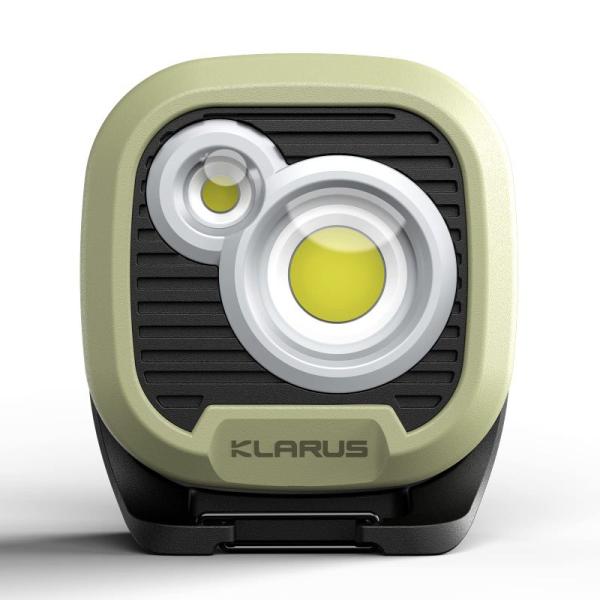 KLARUS WL3 キャンプライト、13500mAh 充電式ワークライト、6 モード 5 色のライ...
