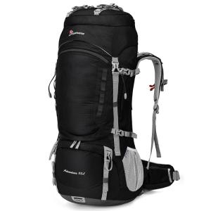 マウンテントップ バックパック 80L 登山 リュック 大容量 登山用 バッグ 大型 サック キャンプ ハイキング 防災 旅行 軽量 防水｜moanashop