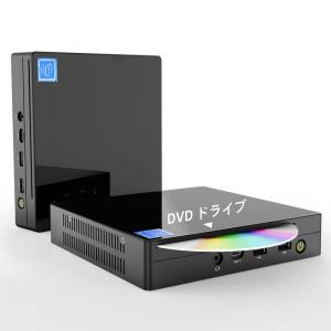 Dobios ミニpc mini pc 2024新版 DVDドライブ内蔵 Windows11 Pro MS Office 2019 12GB｜moanashop