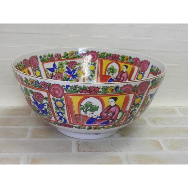 レトロ　シノワズリ　ミキシングボウル・サラダボウル・