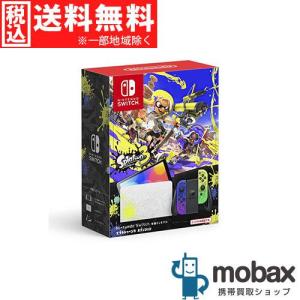 ◆キャンペーン※保証書未記入【超美品】【中古】 2021年版　Nintendo Switch（有機ELモデル）Joy-Con (L) / (R)　スプラトゥーン３エディション　HEG-S-KCAAA｜mobax