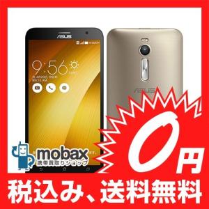 ◆キャンペーン※保証書未記入※国内版SIMフリー※【新品未使用】ASUS Zenfone 2 32GB メモリ4GB ZE551ML-GD32S4 [ゴールド]白ロム｜mobax