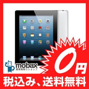 ◆キャンペーン【新品未使用】au版　iPad （第4世代）Wi-Fi+Cellular 64GB  [ブラック] Retinaディスプレイ｜mobax