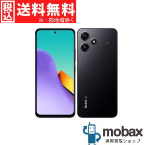 ◆キャンペーン《SIMロック解除済》判定〇【新品未使用】 au Redmi 12 5G　XIG03　[ミッドナイトブラック]　4GB/128GB 白ロム（SIMフリー）｜モバックス