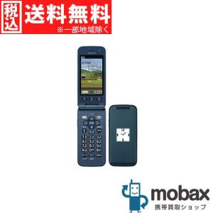 ◆キャンペーン※訳あり《SIMロック解除済》※判定〇【新品未使用】 docomo らくらくホン F-01M　[ネイビー]　白ロム（SIMフリー）ガラケー｜mobax