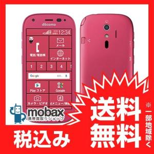 ◆キャンペーン※赤ロム保証 docomo らくらくスマートフォン4  F-04J  [ピンク]　新品未使用（白ロム）　｜mobax