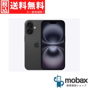 iPhone 16 『新品未開封』iPhone 128GB SIMフリー [ブラック] MYDQ3J/A