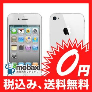 ◆キャンペーン【白ロム】 SoftBank iphone 4 8GB ※ホワイト※ 【ios Ver.5.0以上】 【新品未使用品】｜mobax