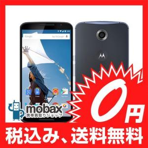 ◆キャンペーン【※SIMフリー】ネットワーク制限（○）◆新品未使用◆Y!mobile版　Nexus 6 64GB（XT1100） [ダークブルー]☆白ロム｜mobax