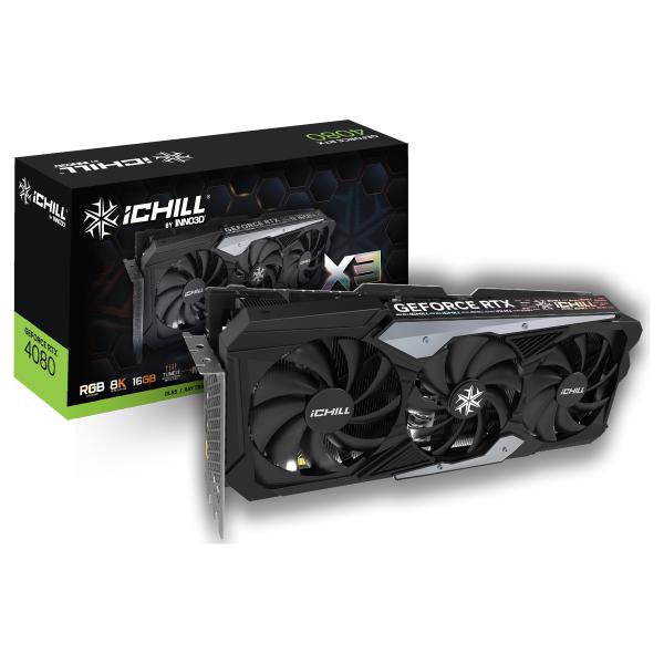 GEFORCE RTX 4080 16GB ICHILL X3  【新品 未開封】【GeForce ...