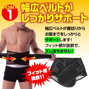 腰痛ベルト 腰痛 コルセット 腰 サポーター ...の詳細画像3