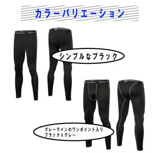 コンプレッションタイツ スパッツ トレーニング...の詳細画像4