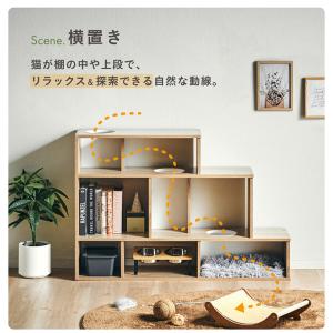 キャットウォーク キャットタワー 木製 大型猫...の詳細画像5