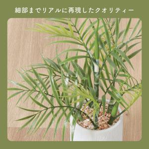 人工観葉植物 フェイクグリーン テーブルヤシ ...の詳細画像3