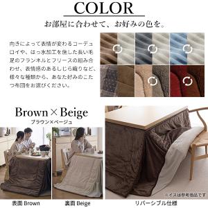 こたつテーブル こたつセット 長方形 こたつ布...の詳細画像2