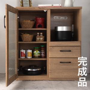 ニトリ★キッチンカウンター★幅60 ニトリ（NITORI） キッチン収納カウンター (幅60cm オープン GY