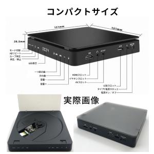 DVDプレーヤー 1080Pサポート 高画質 ...の詳細画像4