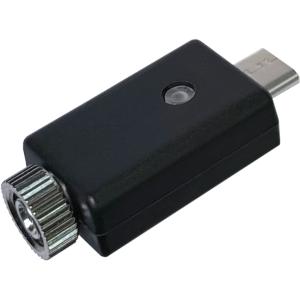 USB Type-C電源用ピンジャック変換コネクタ（LED付）：HT-PC