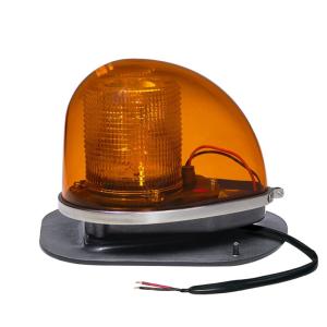 KOITO(小糸製作所) DL2NY LED丸型警光灯2N型 ゴムマグネットタイプ 黄 12/24V 5W 車載用警光灯 道路維持作業用 (DFL-2NBY, DFL-2NCY 代替品)