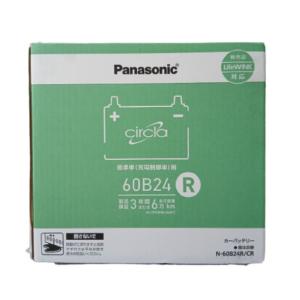サークラ パナソニック カーバッテリー N-60B24L/CR (L端子) 標準車