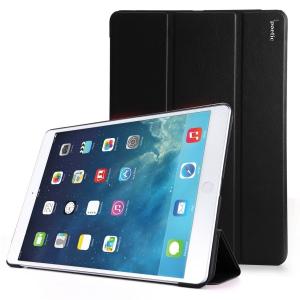 Poetic Apple iPad Air Slimline PU Leather Trifold Cover Case - Black