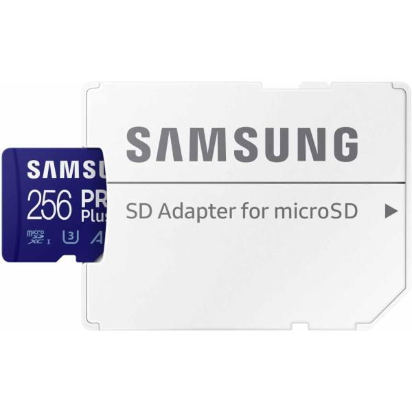 Samsung PRO Plus + Adapter microSDXC 256GB MB-MD25...
