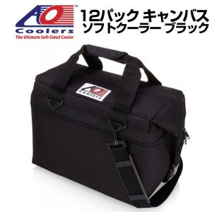 AO Coolers エーオークーラー 12パック キャンバス ソフトクーラー PACK CANVAS ブラック 保冷バッグ 軽量 アウトドア キャンプ 並行輸入 送料無料｜mobile-garage1