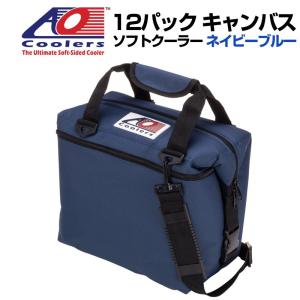 AO Coolers エーオークーラー 12パック キャンバス ソフトクーラー PACK CANVAS ネイビーブルー 保冷バッグ 軽量 アウトドア キャンプ 並行輸入 送料無料｜mobile-garage1