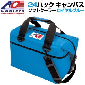 AO Coolers エーオークーラー 24パック キャンバス ソフトクーラー PACK CANVAS ロイヤルブルー 保冷バッグ 軽量 アウトドア キャンプ 並行輸入 送料無料｜mobile-garage1