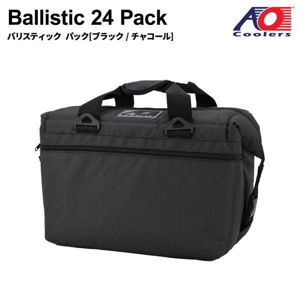 AO Coolers エーオークーラー 24パック Ballistic Black/Charcoal...