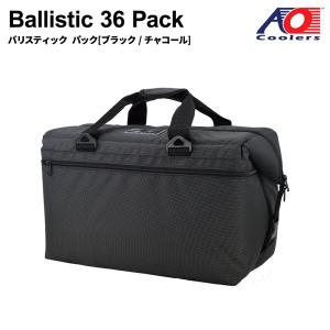 AO Coolers エーオークーラー 36パック Ballistic Black/Charcoal 850023202291 保冷バッグ 軽量 保冷 保温 アウトドア キャンプ 並行輸入 送料無料｜mobile-garage1