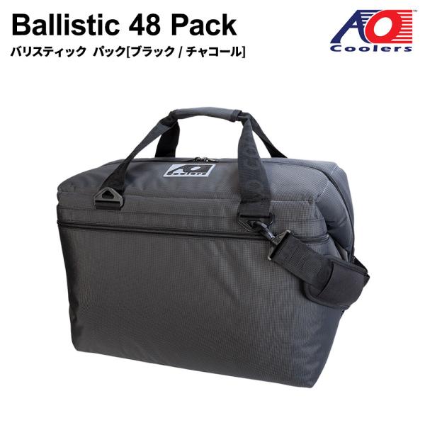 AO Coolers エーオークーラー 48パック Ballistic Black/Charcoal...