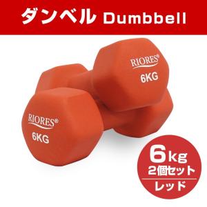 ダンベル 6kg 2個セット エクササイズ フィットネス ダイエット